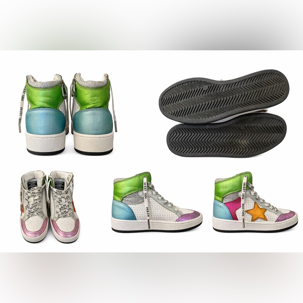 Vintage Havana Dream 11
MulitMix High Top Tennis Shoes Womens Sz 6 NEW - Picture 10 of 14